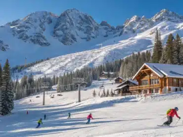 une station de ski