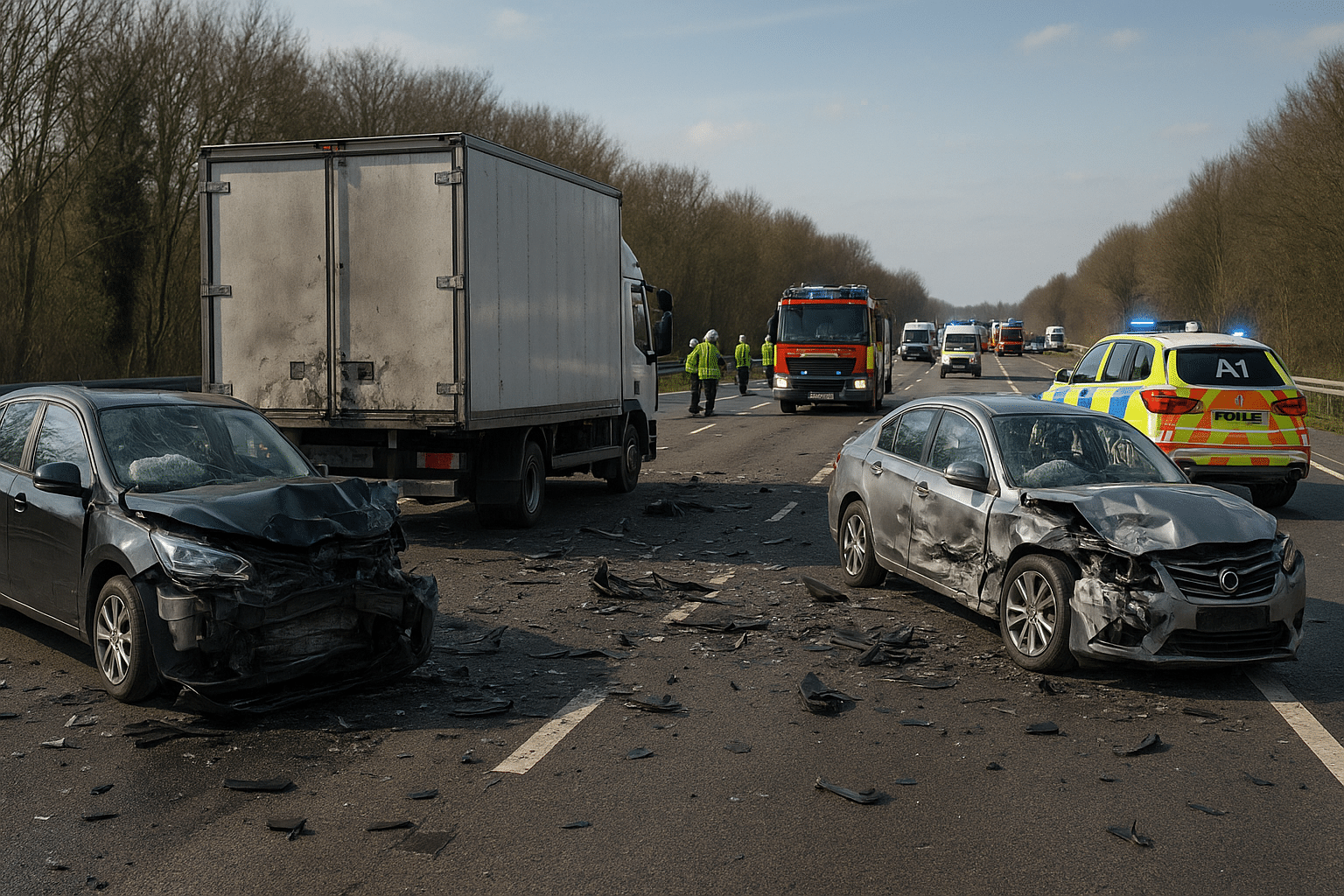 accident autoroute a1