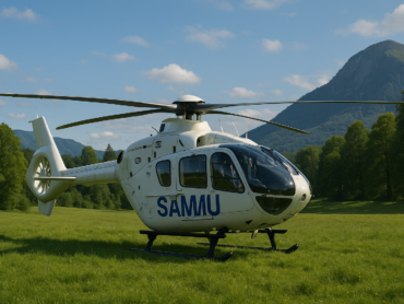 hélicoptère samu